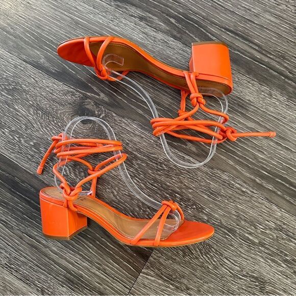 Schutz Nicky Mid Napa Sandal New - Picture 2 of 7